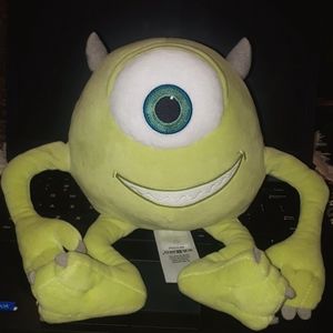 Disney/Pixar Monsters Inc Mike Wazowski Plush stuffed toy 27 cm long